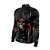 Camisa de Pesca Gola com Zíper 2019 Ref. 39 Estampa Caveira - Imagem 3