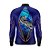 Camisa de Pesca Gola com Zíper 2019 Ref. 44 Estampa Peixe Pintado de Água Doce - Imagem 4