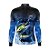 Camisa de Pesca Gola com Zíper 2019 Ref. 47 Peixe Marlin de Água Salgada - Imagem 2
