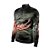 Camisa de Pesca Gola com Zíper 2019 Ref. 54 Peixe Tambaqui de Água Doce - Imagem 3