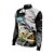 Camisa de Pesca Gola com Zíper 2019 Ref. 60 Peixe Tucunaré de Água Doce - Imagem 3