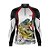 Camisa de Pesca Gola com Zíper 2019 Ref. 61 Estampa Peixe Tucunaré de Água Doce - Imagem 2