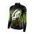 Camisa de Pesca Gola com Zíper 2019 Ref. 63 Estampa Peixe Robalo de Água Salgada - Imagem 3