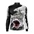 Camisa de Pesca Gola com Zíper 2019 Ref. 65  Peixe Tubarão água Salgada - Imagem 2