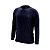 Camisa Segunda Pele Manga Longa Proteção Solar FPU 50+ Marca Pescador – Azul Marinho - Imagem 1