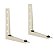 SUPORTE SPLIT 500MM 12 A 24000BTUS 120KG BRANCO - HULTER/EOS BRANCO - Imagem 1
