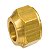 PORCA 7/8" FORJADA SAE FLANGE PARA TUBO DE COBRE LATÃO - Imagem 1