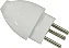 PLUGUE MACHO 3P 10A DESMONTAVEL CZ-DAVENA - Imagem 1