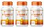 Kit 3 Vitamina D 2.000 U.I 180 Cápsulas 380 mg  Status Verde - Imagem 1