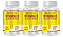 Kit 3 Vitamina C + Arginina 360 Cápsulas 1400mg Status Verde - Imagem 1
