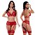 CONJUNTO SEX APPEAL - VERMELHO - Imagem 1