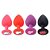 Plug Anal de Silicone com Pedra Redonda - P - Imagem 7