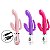 Vibrador de Ponto G e Clitóris - Recarregável - 3 em 1 - Imagem 1
