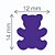 Furador Artesanal Regular Premium Urso - 14mm x 12mm - Imagem 1
