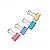 Prendedor de Papel Binder Clips Pastel - 48 peças - Imagem 1