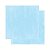Scrap Dupla Face Double Dot  Powder Blue - Bo Bunny - Imagem 1