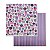 Papel Scrap Dupla Face Caveiras Pink Divertidas - SFD450 - Imagem 1
