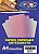 Papel Glitter Metálico Rosa 250g - 10 Folhas - Off Paper - Imagem 1