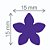 Furador Artesanal Regular Premium Flor 5 Pétalas - 15mm x 15mm - Imagem 1