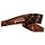 FITA DE CETIM DECORATIVA CHOCOLATE GOURMET OURO COM 22 mm DE LARGURA EM ROLO 10 METROS - Imagem 1