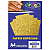 Papel Glitter Ouro 180g - 10 Folhas - Off Paper - Imagem 1