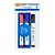 Marcador Quadro Branco 3uni c/ Apagador- BRW - Imagem 1