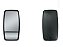 Espelho retrovisor bi-partido convexo Ford Cargo 815-1317-2422-2428-2628 - Imagem 1