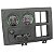 Painel de rodoar para Volvo FH-NH embutido capanema - Imagem 1