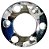 Calota elegance dianteira 6 furos Mercedes Benz Accelo - Imagem 2