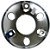 Calota elegance dianteira 6 furos Mercedes Benz Accelo - Imagem 1