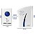 CAMPAINHA SEM FIO LONGO ALCANCE WIRELESS A PILHA 36 TOQUES FACIL INSTALACAO (727 - Imagem 5