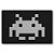 Tapete Capacho Space Invader II - Preto - Imagem 1