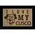 Tapete Capacho I Love My Cusco Bege - Imagem 1
