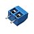 Conector Borne KRE 2 Vias Azul - Imagem 1