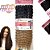 Cabelo para Crochet braids Fibra 100% Orgânica - lançamento Weng Modelo F2281 - Imagem 1