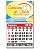 Imã de Geladeira com Calendário - Imagem 2