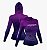 Camiseta Sublimada Feminina c/ Capuz- Proteção Solar 50+ UV - Imagem 1