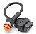 Cabo Adaptador Obd2 Para Moto HARLEY DAVISON  De 6 Pinos - Imagem 1