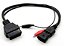 Cabo adaptador FIAT OBD2  3/16 pinos Fiat Alfa Romeo Lancia - Imagem 4
