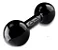 Halter peso bola 10KG Emborrachado (Unid) - Imagem 2