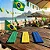 Kit 4 Faixas Brasil Estilo Copa Headband Fitness Esportiva - Imagem 4