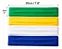 Kit 4 Faixas Brasil Estilo Copa Headband Fitness Esportiva - Imagem 3