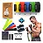 Kit 19 Itens Treino em Casa Academia Fisioterapia Extensor Faixa Elástica, Massageador e Manual de Exercício Kit 19 Itens Treino em Casa Academia Fisioterapia Extensor Faixa Elástica, Massageador e Manual de Exercício Kit 19 Itens Treino em Casa - Imagem 1