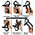 Handgrip Expansor de Mão Ajustável 5 a 60 kg com Contador Automático - Imagem 4