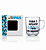 Caneca de Vidro "Melhor Pai do Mundo" com Caixinha de Presente – 250ml - Imagem 1