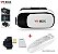 OCULOS VR BOX REALIDADE VIRTUAL 3D + CONTROLE BLUETOOTH - MEGA INFOTECH - Imagem 1