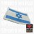 Bandeira De Israel Patch Bordado 7x5cm - Imagem 1