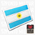 Bandeira da Argentina Patch Bordado  7x5cm - Ponto Miliar - Imagem 2