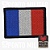Bandeira Da França Patch Bordado 7x5cm - Ponto Miliar - Imagem 2