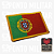 Bandeira De Portugal Patch Bordado  8x5,5cm - Ponto Militar - Imagem 2